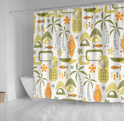 BigProStore Hawaii Bathroom Curtain Mcm Hawaiian Village Shower Curtain Bathroom Accessories Hawaii Shower Curtain