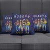 BigProStore African Print Pillows Melanin Girls Queens Square Throw Pillow African Inspired Throw Pillows Throw Pillows
