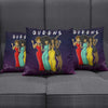 BigProStore African Print Pillows Melanin Queens Sisters Square Throw Pillow African Print Decorative Pillows Throw Pillows
