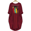 BigProStore Melanin Bestie Friends Shirt Summer Dress for Afro Girls Red / S Women Dress