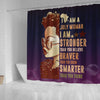 BigProStore Melanin I Am A July Woman Afro Girl Afro American Shower Curtains African Style Designs BPS126 Small (165x180cm | 65x72in) Shower Curtain