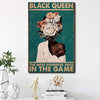 BigProStore Melanin Poster Unique Black Queen Angel Living Room Bedroom Bathroom Home Decoration 12" x 18" Poster