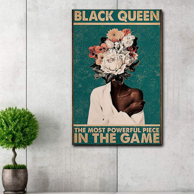 BigProStore Melanin Poster Unique Black Queen Angel Living Room Bedroom Bathroom Home Decoration Poster