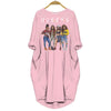 BigProStore Melanin Queen Shirt Women Dress for Black Girls Pink / S Women Dress