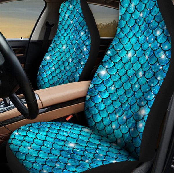 Blue Car Seat Covers Geode Car, Agate, Ocean Car Seat Cover, Faux Glitter,  Abstract, Blue Car Accessories for Women, Dark Blue Car Decor 