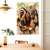 BigProStore Custom Canvas Prints Native American And Mount Rushmore Home Decor Canvas Canvas