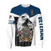 BigProStore US NAVY Clothing Navy Veteran Ego White Blue USA Army Hoodie - Sweatshirt - Tshirt - Zip Hoodie Sweatshirt / S