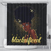 BigProStore Nice Afro Girl Blacknificent Black History Shower Curtains African Style Designs BPS018 Small (165x180cm | 65x72in) Shower Curtain