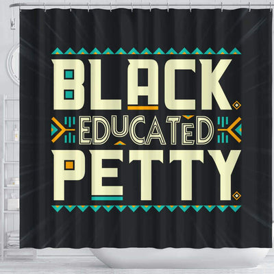 BigProStore Nice Black Educated Petty African Style Shower Curtains African Bathroom Decor BPS074 Shower Curtain