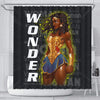 BigProStore Nice Wonder Afro Woman Black History Shower Curtains African Bathroom Accessories BPS240 Small (165x180cm | 65x72in) Shower Curtain