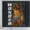 BigProStore Nice Wonder Afro Woman Black History Shower Curtains African Bathroom Accessories BPS240 Shower Curtain