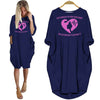 BigProStore Nurse Shirt Cute Enough To Stop Your Heart Summer Dress Nursing Gifts Navy Blue / S Women Dress