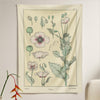 BigProStore Mystic Tapestry Poppy Flower Wall Tapestry For Home Decor Tarot Tapestry / S (51"x60" / 130x150cm) Tarot Tapestry