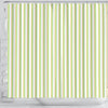 BigProStore Lemon Shower Curtain Decor Painted Retro Stripes Green Shower Curtain Bathroom Wall Decor Ideas Lemon Shower Curtain / Small (165x180cm | 65x72in) Lemon Shower Curtain