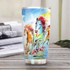 BigProStore Personalized Horse Stainless Steel Tumbler Horse Custom Insulated Tumbler Presents For Horse Lovers 20 oz Horse Tumbler
