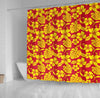 BigProStore Bathroom Curtain Pink Bikini Redgold Shower Curtain Bathroom Wall Decor Ideas Hawaii Shower Curtain