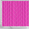 BigProStore Herringbone Shower Curtain Decor Pink Herringbone Shower Curtain Bathroom Decor Ideas Herringbone Shower Curtain