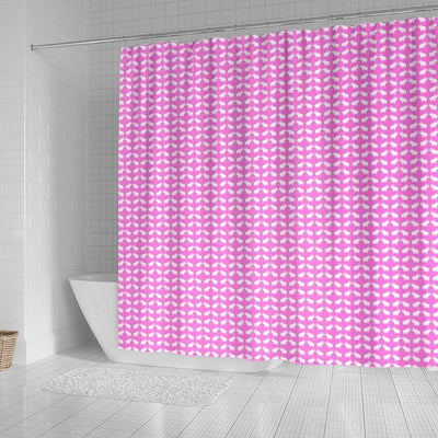 BigProStore Elephant Bathroom Sets Preppy Pink Elephant Safari Jungle Africa Bathroom Decor Sets Shower Curtain