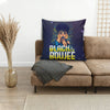 BigProStore African American Throw Pillows Pretty Afro Girl Black And Boujee Square Throw Pillow African Inspired Throw Pillows 12" x 12" Throw Pillows