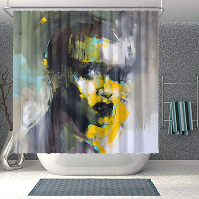 BigProStore Pretty African American Shower Curtains African Lady Bathroom Decor Accessories BPS0229 Small (165x180cm | 65x72in) Shower Curtain