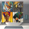 BigProStore Pretty African American Shower Curtains Melanin Afro Woman Bathroom Decor Idea BPS0043 Small (165x180cm | 65x72in) Shower Curtain