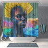 BigProStore Pretty African Print Shower Curtains Melanin Woman Bathroom Decor BPS0090 Small (165x180cm | 65x72in) Shower Curtain
