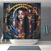 BigProStore Pretty African Shower Curtain Black Girl Bathroom Decor Idea BPS0269 Small (165x180cm | 65x72in) Shower Curtain