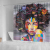 BigProStore Pretty African Style Shower Curtain African Lady Bathroom Accessories BPS0256 Shower Curtain