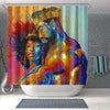 BigProStore Pretty African Style Shower Curtain African Woman Bathroom Decor BPS0138 Small (165x180cm | 65x72in) Shower Curtain