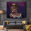BigProStore African Tapestry Wall Hanging Beautiful Afro American Girl Afro Girl Black Queen Afrocentric Wall Sets Tapestry / S (51"x60" / 130x150cm) Tapestry