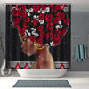 BigProStore Pretty Black Woman African American Shower Curtain Black Sista Queen Melanin Bathroom Decor Accessories BPS000 Small (165x180cm | 65x72in) Shower Curtain