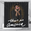 BigProStore Pretty Funny This Is America Childish Gambino African American Print Shower Curtains Afro Bathroom Decor BPS122 Small (165x180cm | 65x72in) Shower Curtain