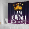 BigProStore Pretty I Am Black Excellence African American Inspired Shower Curtains African Bathroom Decor BPS130 Small (165x180cm | 65x72in) Shower Curtain