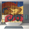 BigProStore Pretty Natural Hair Shower Curtain Melanin Afro Woman Bathroom Decor Idea BPS0001 Small (165x180cm | 65x72in) Shower Curtain