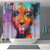 BigProStore Pretty Natural Hair Shower Curtain Melanin Girl Bathroom Decor Idea BPS0218 Small (165x180cm | 65x72in) Shower Curtain
