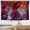BigProStore Wonderful Tapestry Ruby Wishing Tree Wall Hanging Tarot Tapestry / S (51"x60" / 130x150cm) Tarot Tapestry