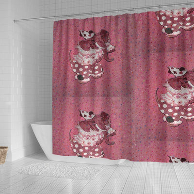 BigProStore Elephant Bathroom Sets Retro Circus Elephant Bathroom Decor Ideas Shower Curtain