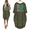 BigProStore Mermaids Shirt She Has Been Tossed By The Waves Women Dress Green / S Women Dress