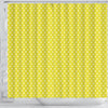 BigProStore Lemon Bathroom Curtain Small Yellow Dots Shower Curtain Small Bathroom Decor Ideas Lemon Shower Curtain / Small (165x180cm | 65x72in) Lemon Shower Curtain