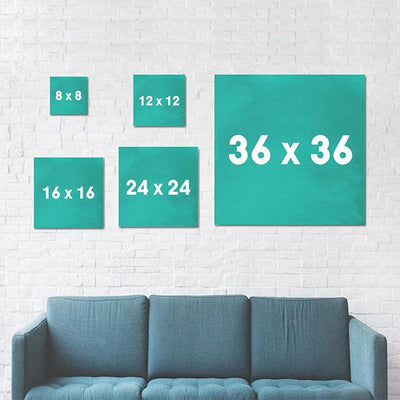 BigProStore African American Wall Art Cute African American Female African American Wall Art And Decor Afrocentric Living Room Ideas BPS37484 Square Canvas