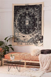 BigProStore Wonderful Tapestry Star Tarot Wall Tapestry For Home Decor Tarot Tapestry / S (51"x60" / 130x150cm) Tarot Tapestry