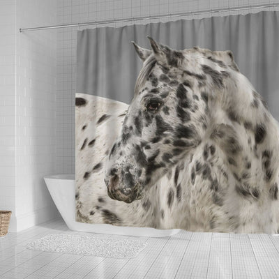 BigProStore Horse Shower Curtain Fabulous Stunning Appaloosa Gelding Shower Curtain Bathroom Sets Horse Shower Curtain / Small (165x180cm | 65x72in) Horse Shower Curtain