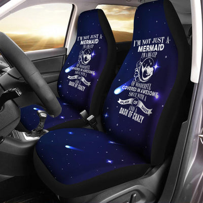 Galaxy Style - I'm Not Just A Mermaid Car Seat Covers (Set of 2)