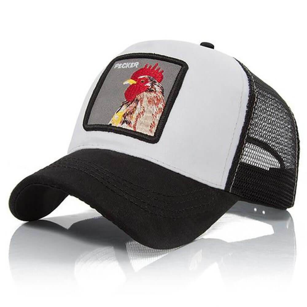 Animal Embroidered Mesh Snapback Hats: Unisex Hip Hop Trucker Cap With  Breathability For Summer From Nrxwc, $9.54