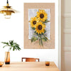 BigProStore Sunflower Canvas Art Sun Caress Canvas For The Wall Canvas