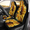 BigProStore Sunflower Car Seat Covers Sunflower Bouquet Cute Seat Covers Universal Fit (Set of 2 Car Seat Covers Car Seat Cover