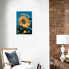 BigProStore Sunflower Canvas And Prints Sunflower Spectacle Room Decor Canvas / 12" x 18" Canvas