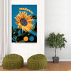 BigProStore Sunflower Canvas And Prints Sunflower Spectacle Room Decor Canvas / 32" x 48" Canvas