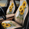 BigProStore Sunflower Seat Covers Sunflower Spectacle Best Car Seat Covers Universal Fit (Set of 2 Car Seat Covers Car Seat Cover