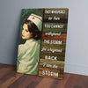 BigProStore Custom Canvas Art They Wishpered To Her You Cannot Withstand Nurse Vertical Canvas Wall Art Alluring Canvas Wall Art 16" x 24" Canvas